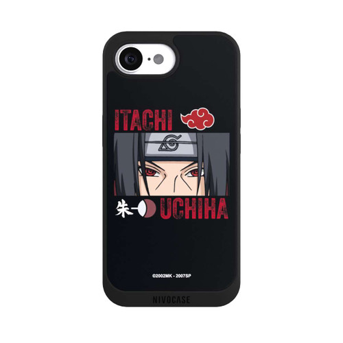 Apple iPhone 16e NIVOpure Itachi Uchiha Gros plan