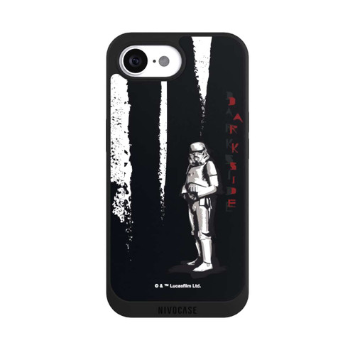 Apple iPhone 16e NIVOpure Stormtrooper Dunkle Seite