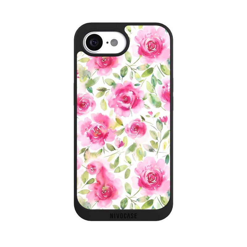 iPhone 16e NIVOpure Watercolor Fresh Roses