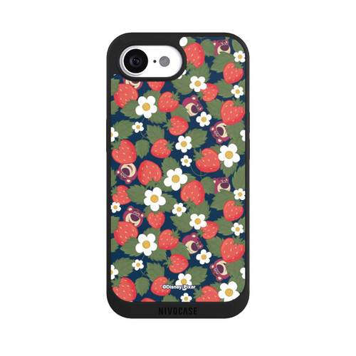 Apple iPhone 16e NIVOpure Lotso Toy Story Strawberry Flower Pattern