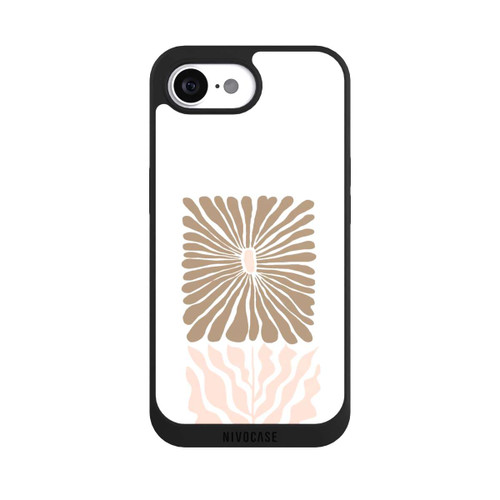Apple iPhone 16e NIVOpure Boho Flower Caramel on White