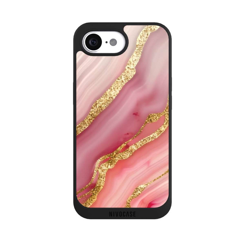 iPhone 16e NIVOpure Gold Marmor