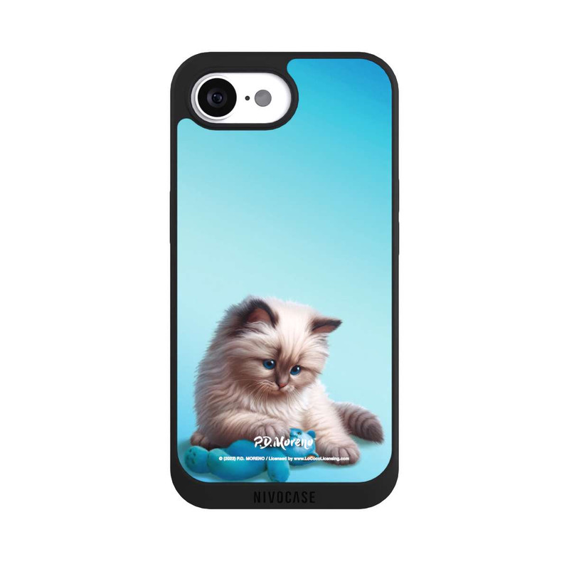 iPhone 16e NIVOpure Cuddling Cat
