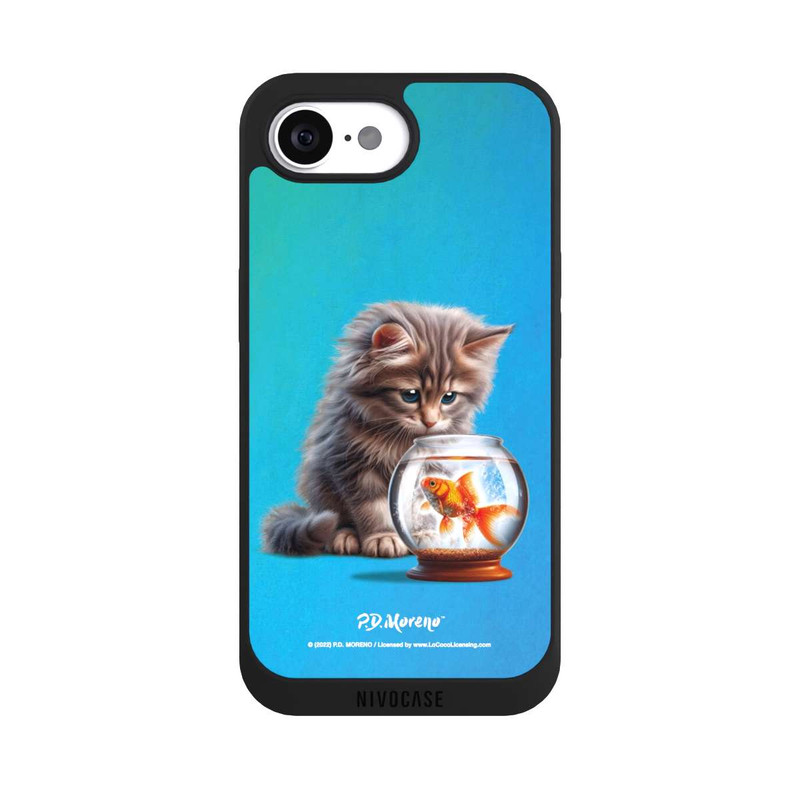 iPhone 16e NIVOpure Cat And Gold Fish