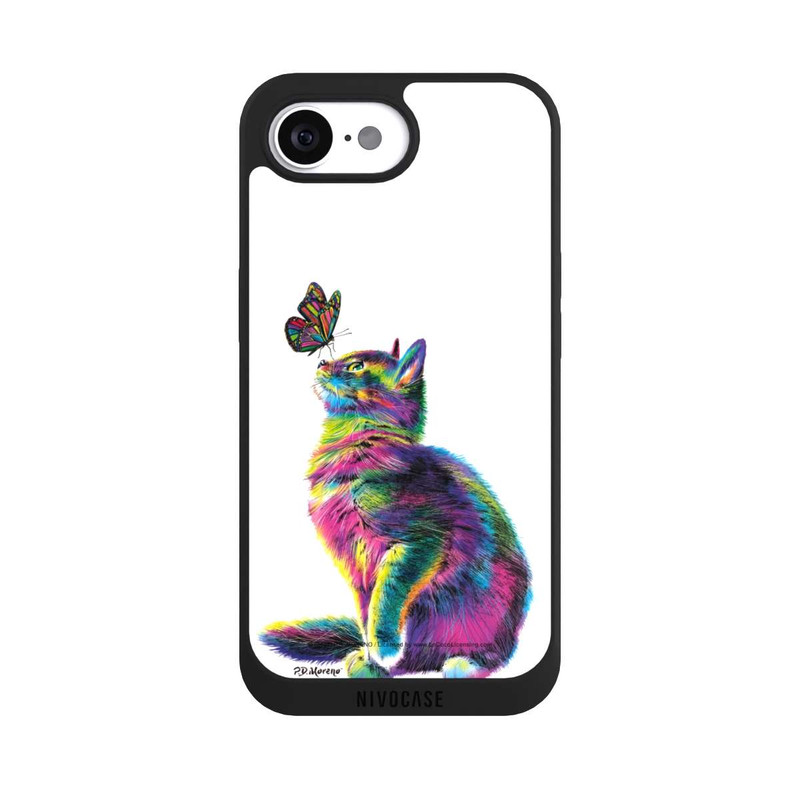 iPhone 16e NIVOpure Katze verspielt