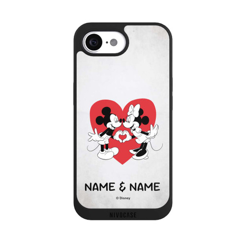 Apple iPhone 16e NIVOpure Minnie und Micky Personalisierbar