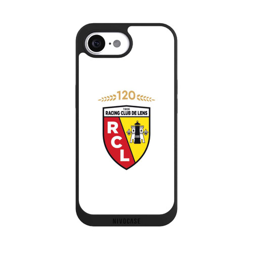 Apple iPhone 16e NIVOpure RC Lens 120 ans anniversaire blanc