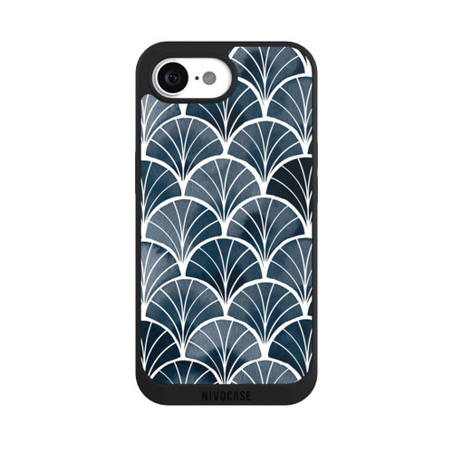 Apple iPhone 16e NIVOpure Botanische Brise Art Deco Grau