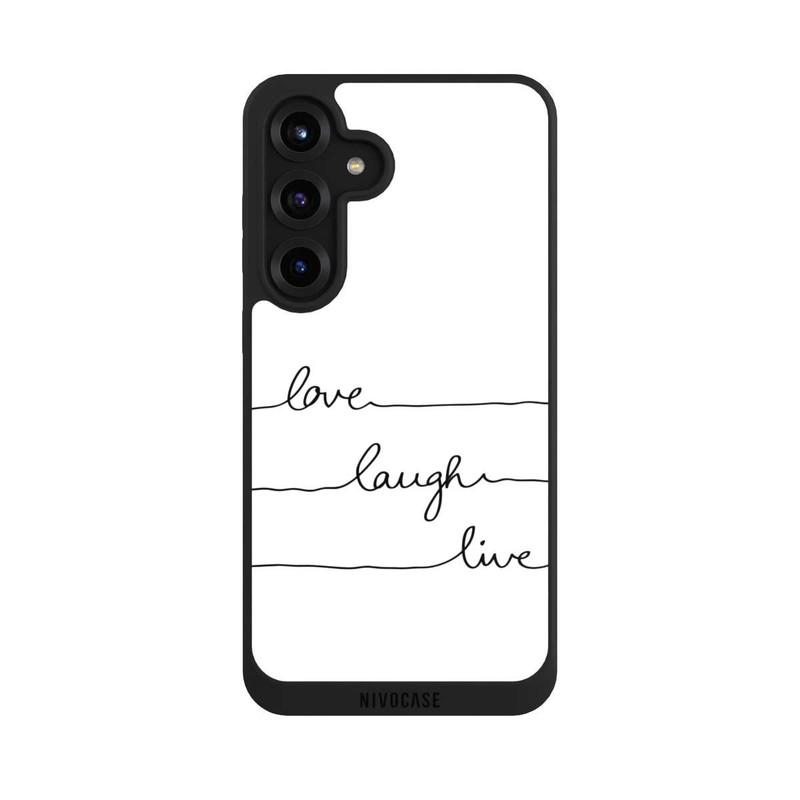 Galaxy S25 + NIVOpure Love Laugh Live