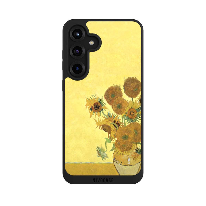 Galaxy S25 + NIVOpure Sonnenblumen