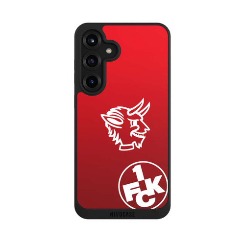 Samsung Galaxy S25+  NIVOpure Teufelskopf FCK auf Rot