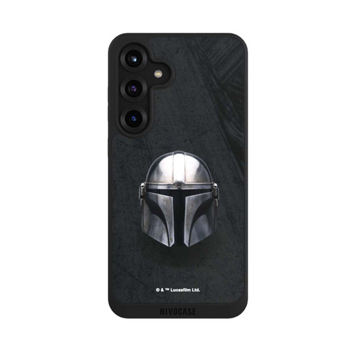 Samsung Galaxy S25+  NIVOpure Schwarzer Mandalorianer Helm