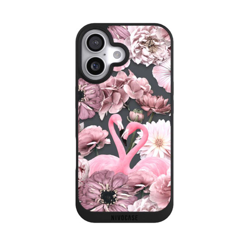 Apple iPhone 17 NIVOpure Flamingos in Blumen Muster
