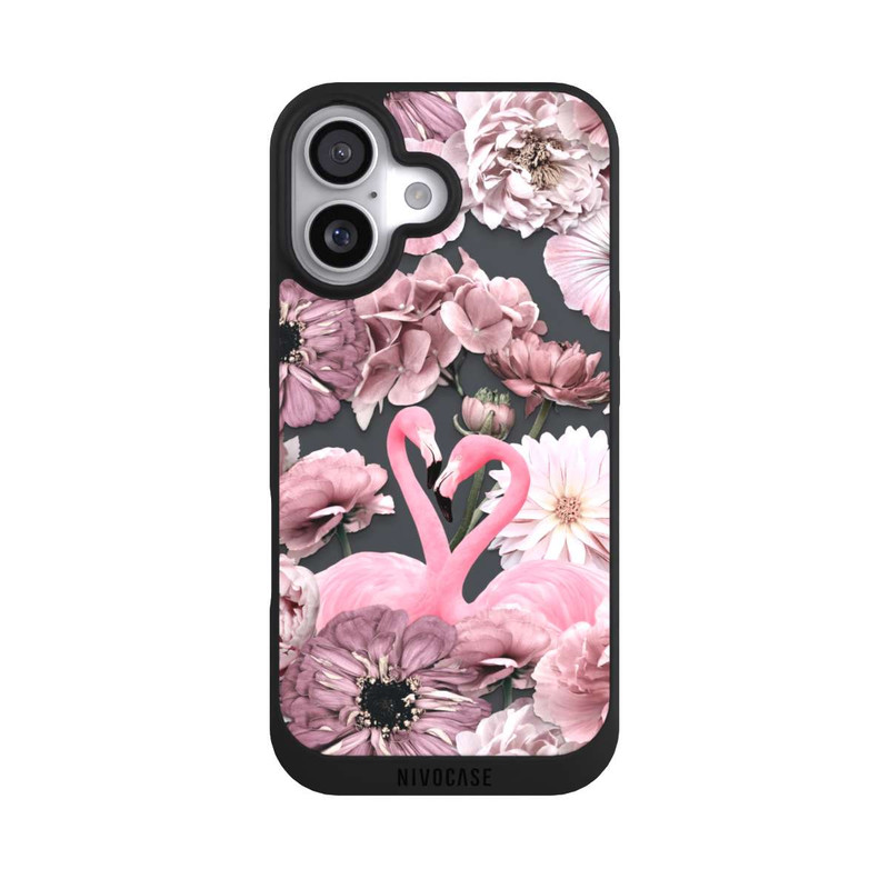 iPhone 17 NIVOpure Flamingos in Blumen Muster