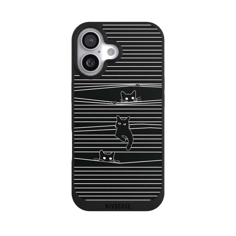 iPhone 17 NIVOpure Cats Peeping