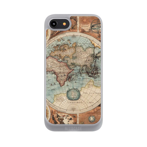 Apple iPhone 7 NIVOpure Carte du Monde Ancienne