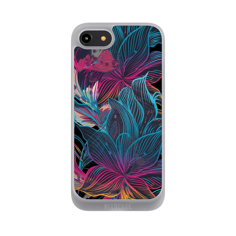 iPhone 7 NIVOpure Neon Flower Power
