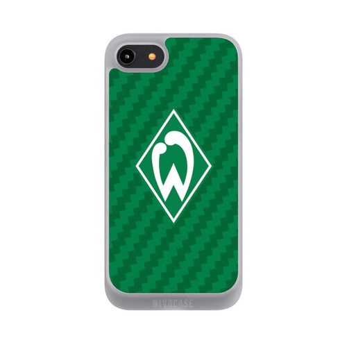 Apple iPhone 7 NIVOpure Carbonlook - Werder Bremen