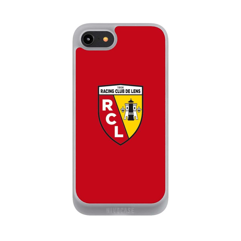 iPhone 7 NIVOpure RC Lens Logo - Rot