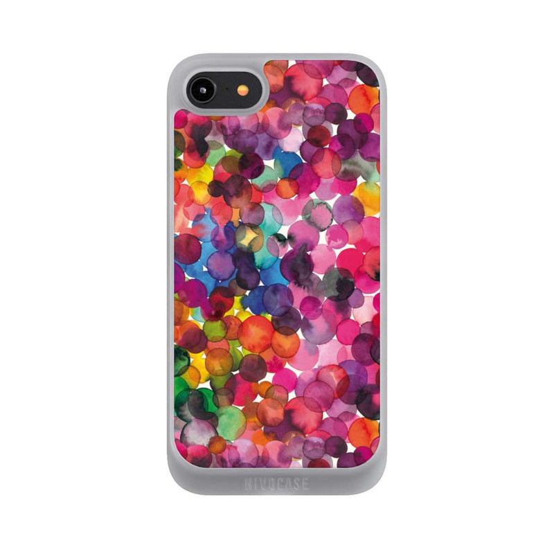 iPhone 7 NIVOpure Überlappende Aquarellpunkte
