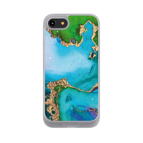 Apple iPhone 7 NIVOpure Farbenfroher Marmor