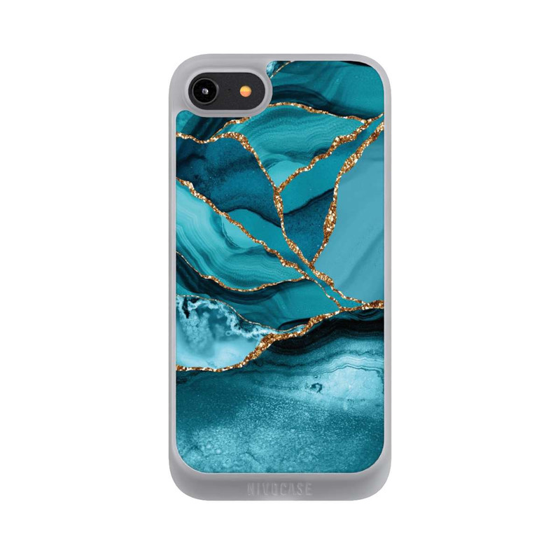 iPhone 7 NIVOpure Marbre Bleu Glacier
