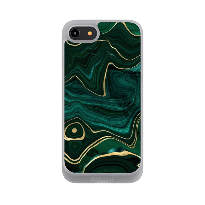 iPhone 7 NIVOpure Malachite gold print