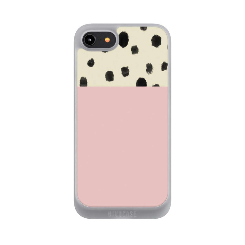 iPhone 7 NIVOpure Punkte und Rosa