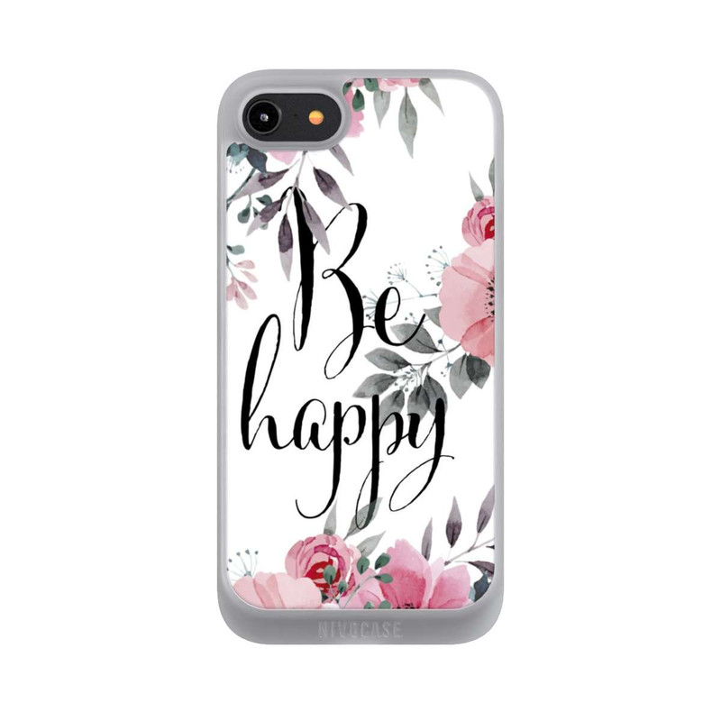 iPhone 7 NIVOpure Be Happy Blumen