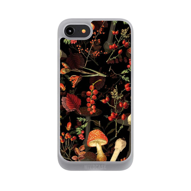iPhone 7 NIVOpure Pilzmuster Schwarz