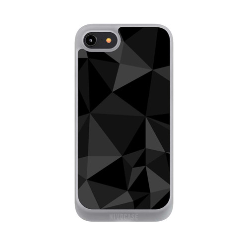 Apple iPhone 7 NIVOpure Polygonmuster schwarz
