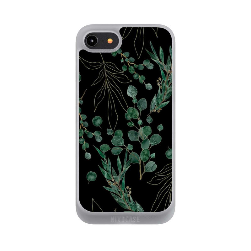 iPhone 7 NIVOpure Eukalyptusblätter schwarz