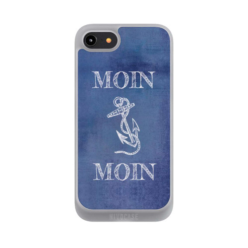 Apple iPhone 7 NIVOpure Moin Anker grunge blau