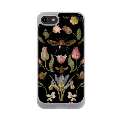 Apple iPhone 7 NIVOpure Wildblumen und Biene Schwarz