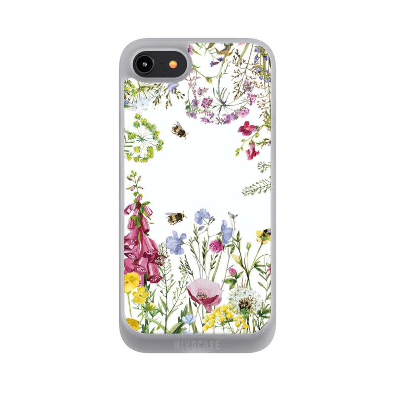 iPhone 7 NIVOpure Sommerwiese Wildblumen Rahmen