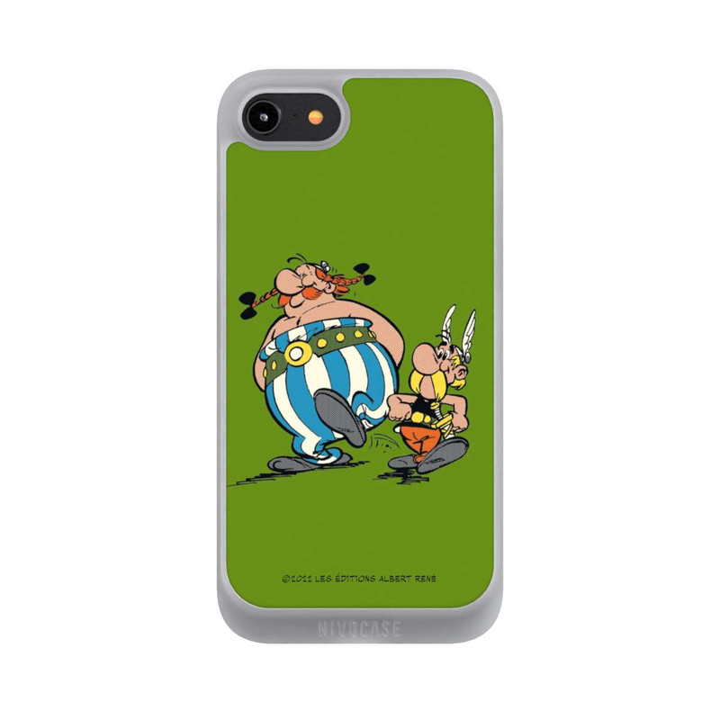 iPhone 7 NIVOpure Asterix and Obelix Grün