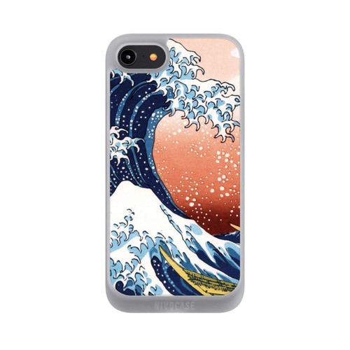 Apple iPhone 7 NIVOpure La Grande Vague de Kanagawa Rouge