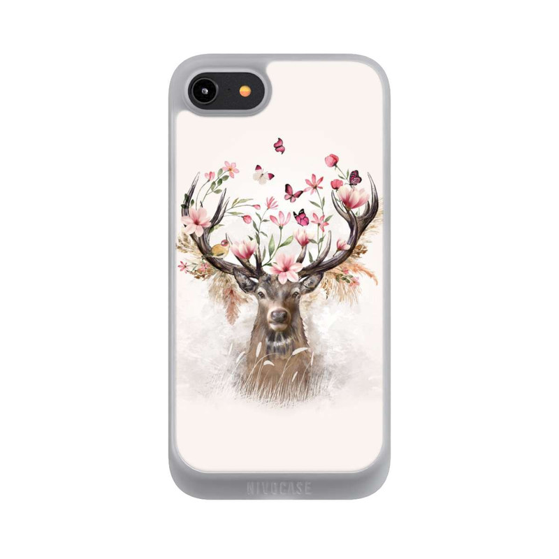 iPhone 7 NIVOpure Deer Flowers Antlers