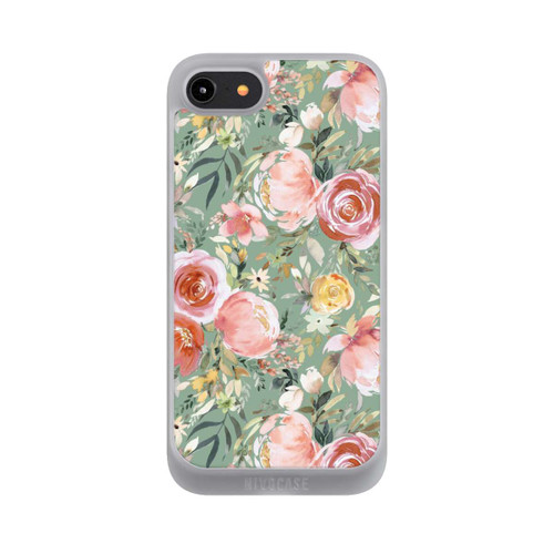 Apple iPhone 7 NIVOpure Pastellfarbener Pfingstrosenstrauß