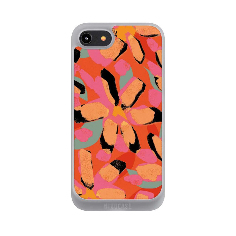 iPhone 7 NIVOpure Orangenblüten-Muster
