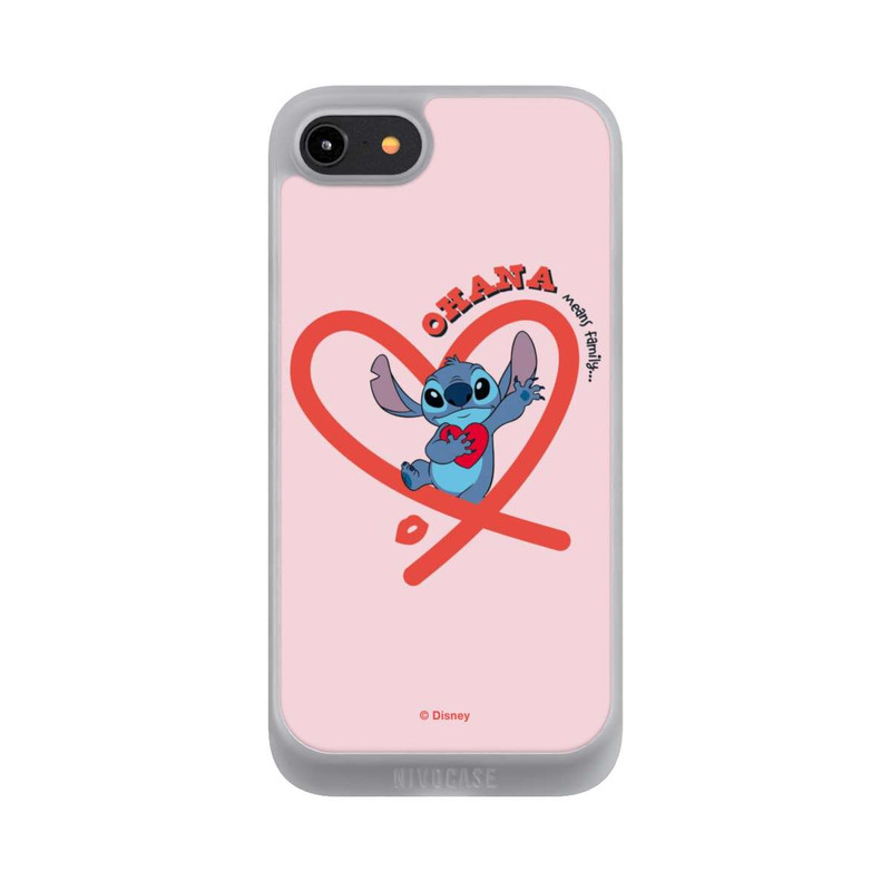 iPhone 7 NIVOpure Stitch Ohana Rosa Herz
