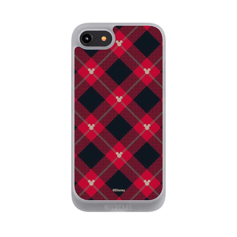 iPhone 7 NIVOpure Mickey Weihnachtsmuster Rot
