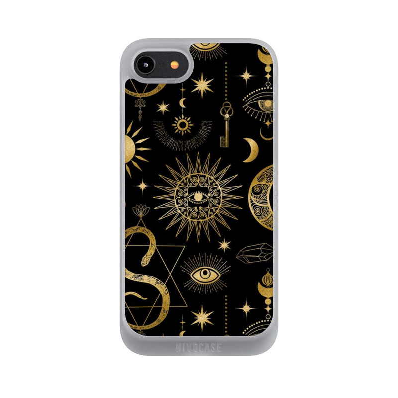iPhone 7 NIVOpure Himmlische Sonne und Mond Steampunk