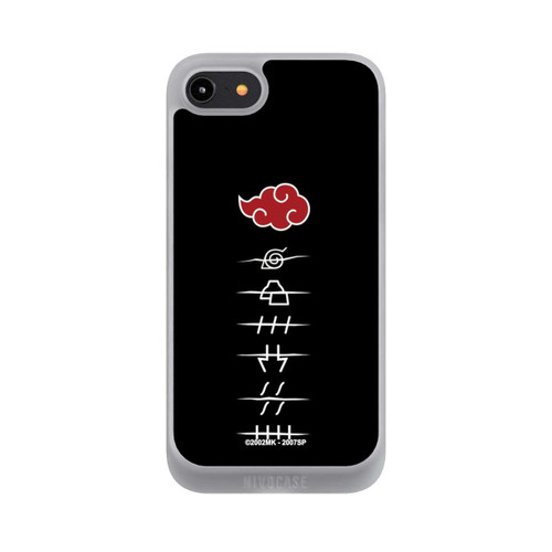 Apple iPhone 7 NIVOpure Symboles des membres de l'Akatsuki noirs