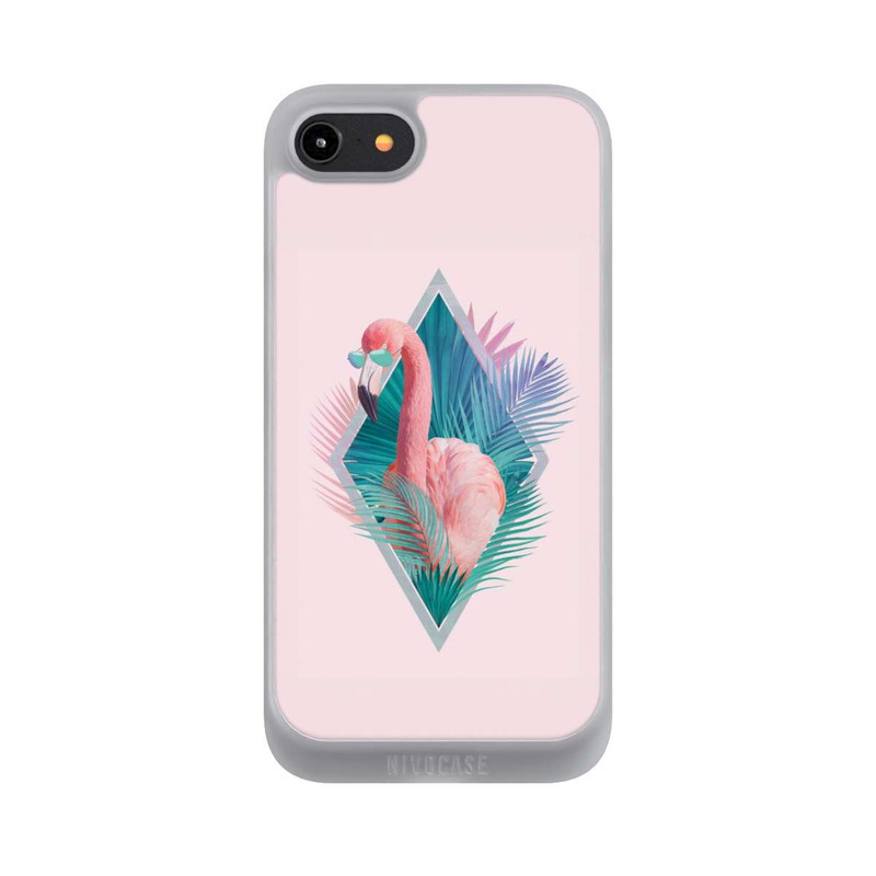 iPhone 7 NIVOpure Tropische Pflanzen Flamingo