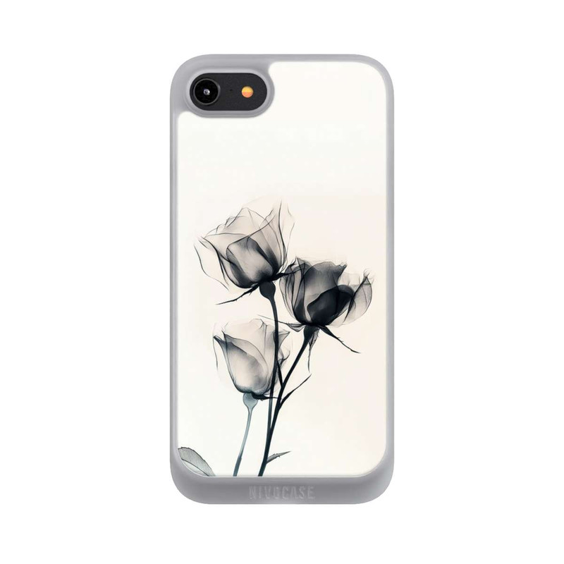 iPhone 7 NIVOpure Schwarze Blume