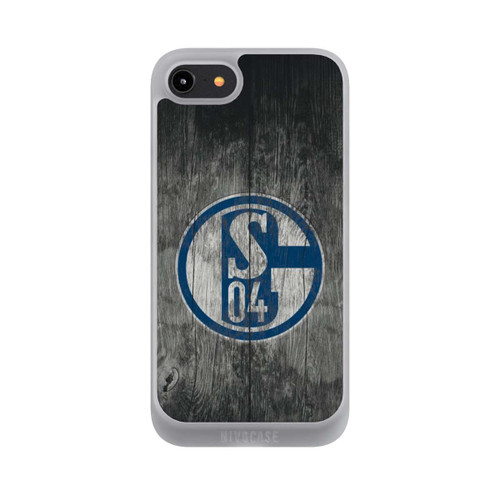 Apple iPhone 7 NIVOpure Schalke 04 Holz Look