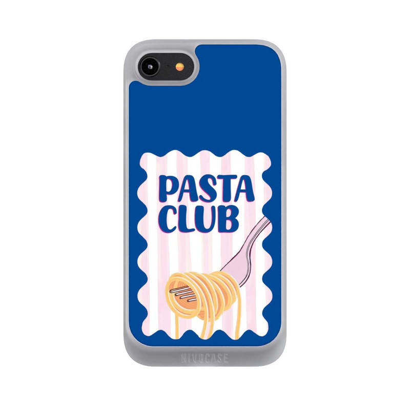 iPhone 7 NIVOpure Pasta Club in Blue and Pink