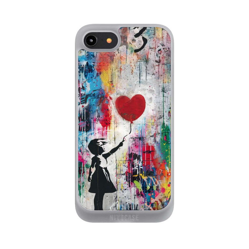 iPhone 7 NIVOpure Balloon Girl Colorful