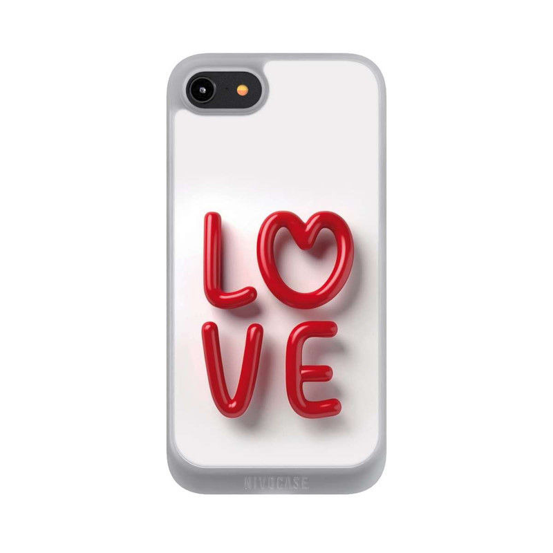 iPhone 7 NIVOpure Love Statement Red with AI
